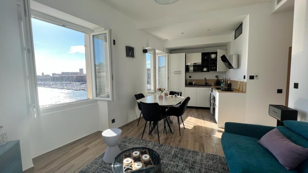 Face Au Vieux Port Vue 180 De Notre Dame Au Panier Apartman Marseille Kültér fotó